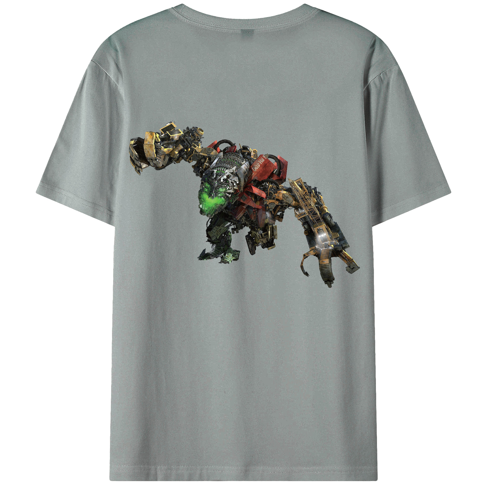 （画像用）  綿100％ メンズ半袖Tシャツ（バックプリント） 通気性